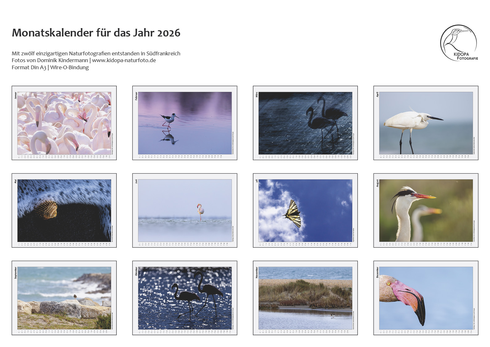 Kalender Schlussblatt